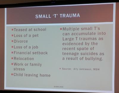 Small 39t39 Little 39t39 Trauma - The One That Really Hurts  Another Way   Counselling Services